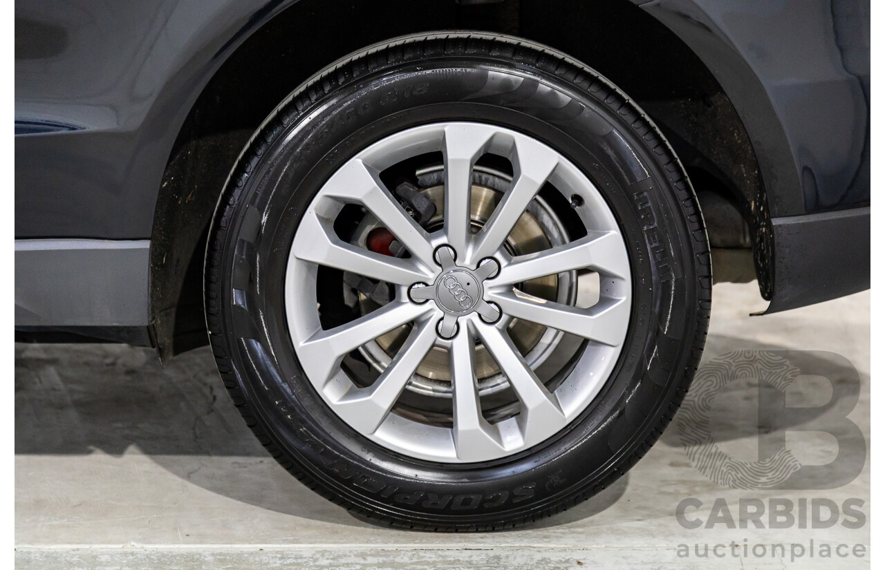 3/2013 Audi Q5 2.0 TFSI Quattro 8R MY13 4d Wagon Black 2.0L