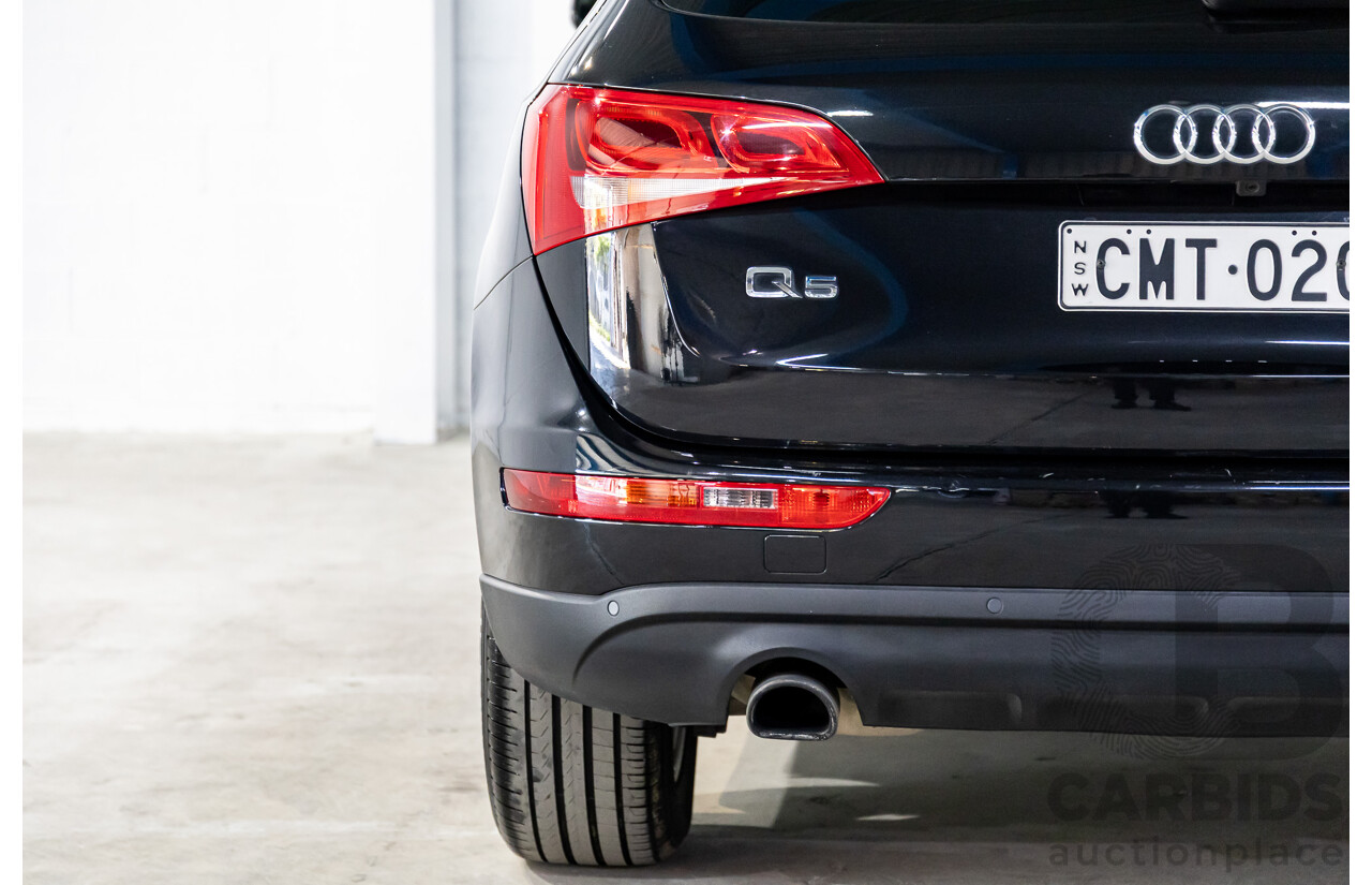 3/2013 Audi Q5 2.0 TFSI Quattro 8R MY13 4d Wagon Black 2.0L