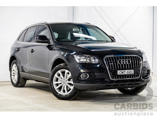 3/2013 Audi Q5 2.0 TFSI Quattro 8R MY13 4d Wagon Black 2.0L