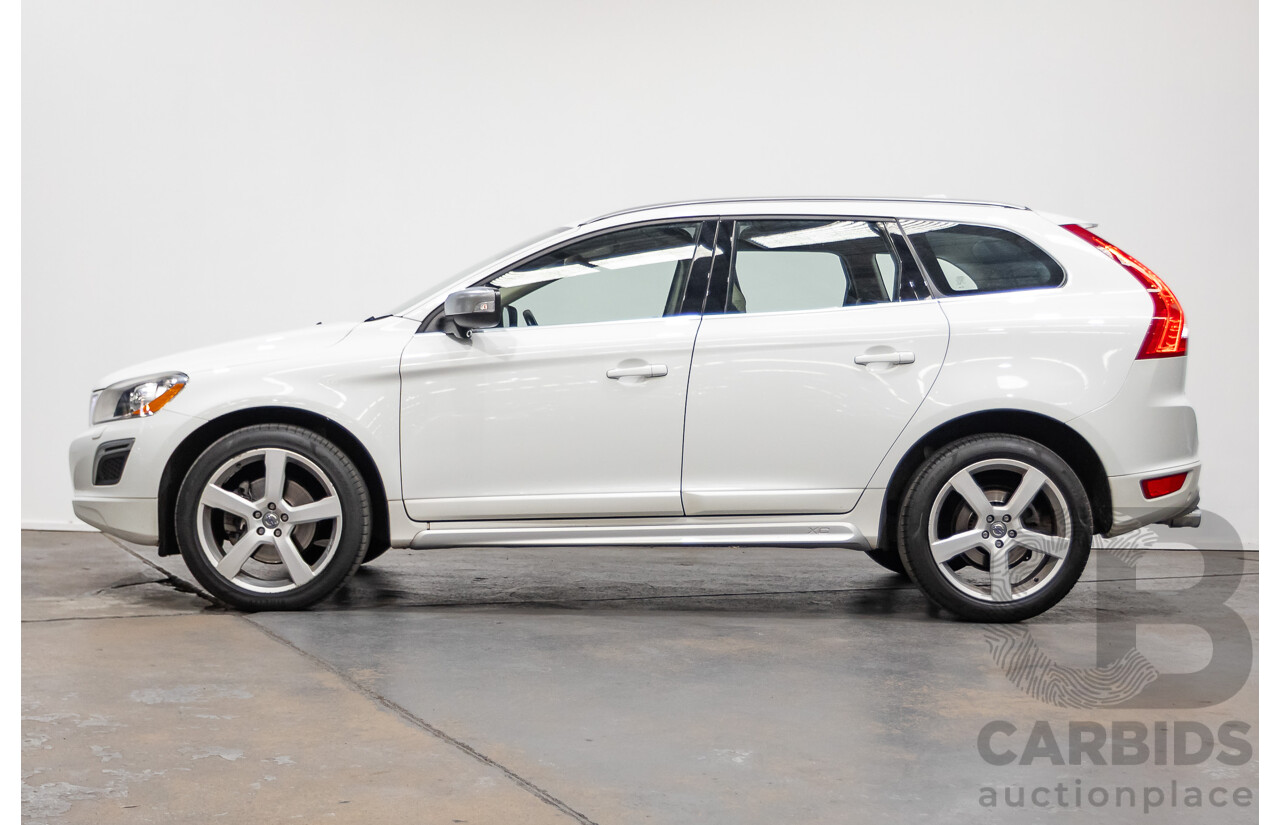 7/2013 Volvo XC60 T6 R-Design (AWD) DZ MY12 4d Wagon White Turbo 3.0L