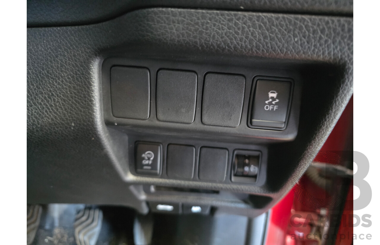 5/2015 Nissan X-Trail ST (4x4) T32 4d Wagon Red Turbo Diesel 2.5L