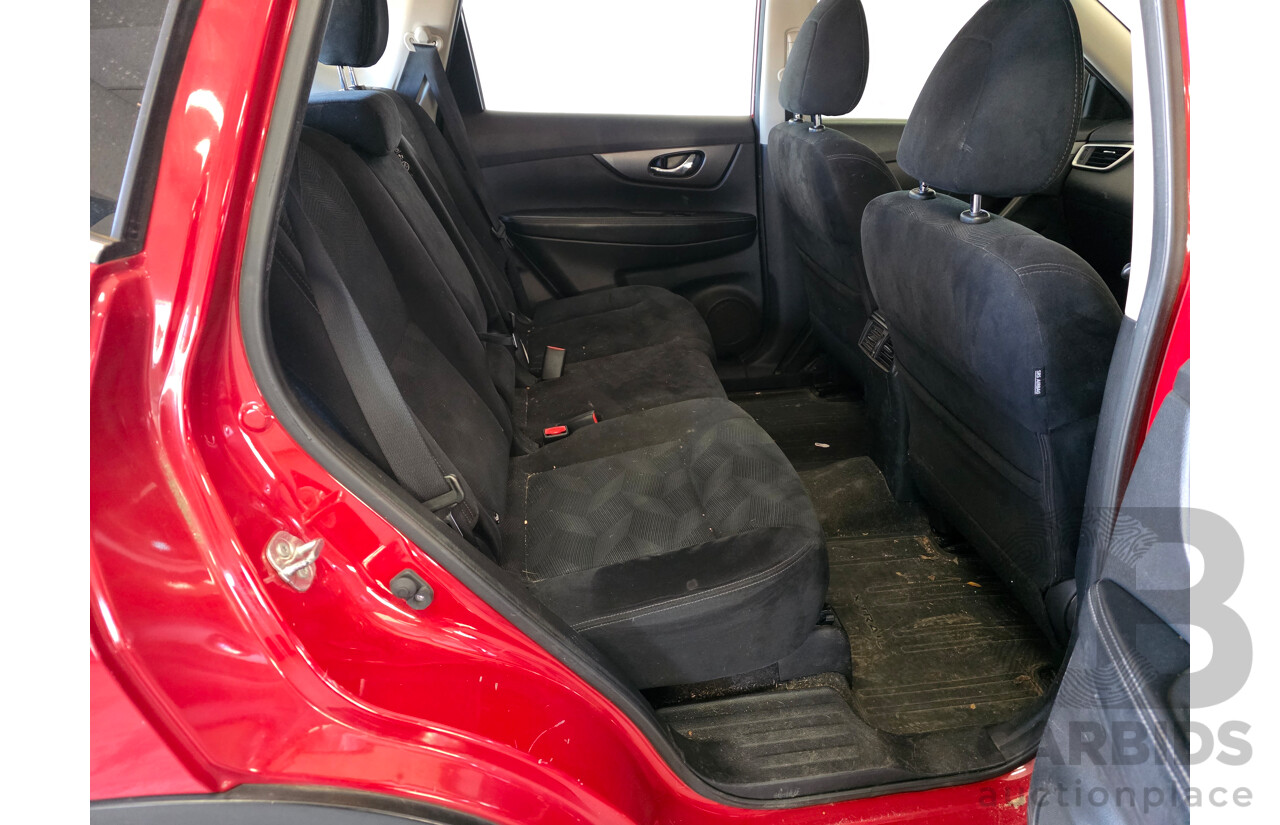 5/2015 Nissan X-Trail ST (4x4) T32 4d Wagon Red Turbo Diesel 2.5L