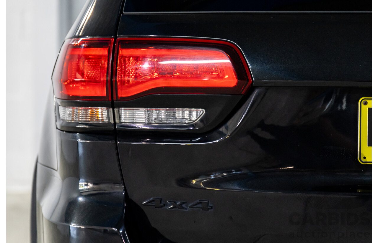 5/2015 Jeep Grand Cherokee Blackhawk WK MY15 4d Wagon Brilliant Black Pearl Turbo Diesel 3.0L