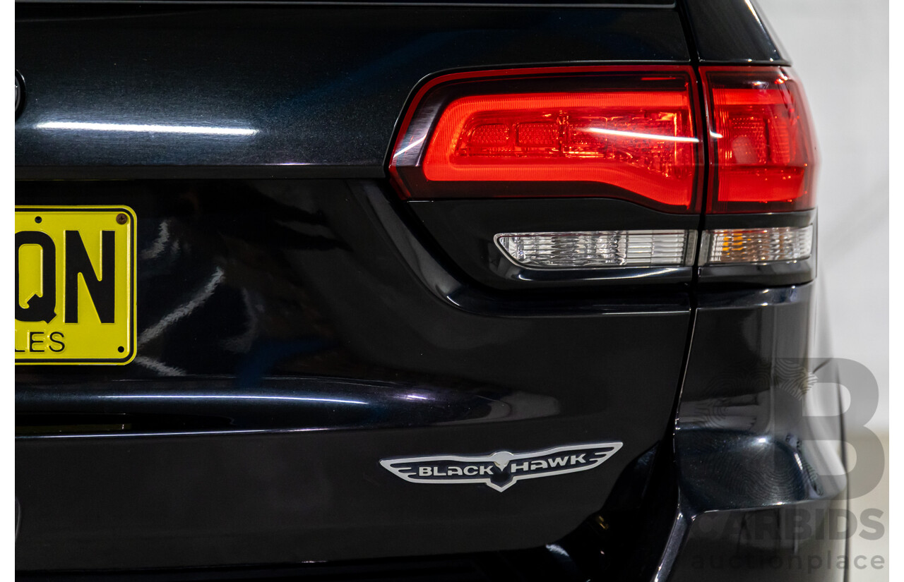 5/2015 Jeep Grand Cherokee Blackhawk WK MY15 4d Wagon Brilliant Black Pearl Turbo Diesel 3.0L