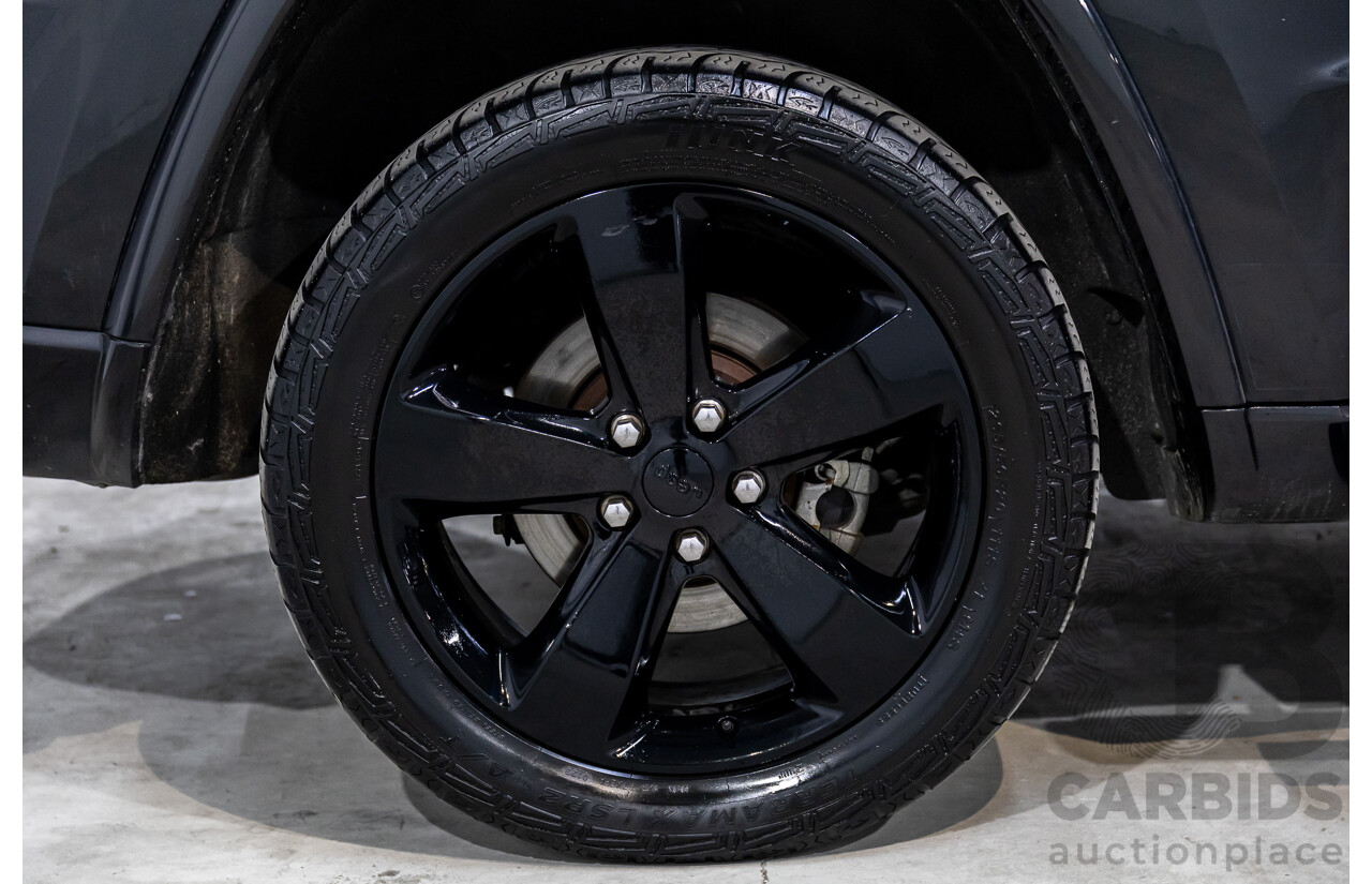 5/2015 Jeep Grand Cherokee Blackhawk WK MY15 4d Wagon Brilliant Black Pearl Turbo Diesel 3.0L