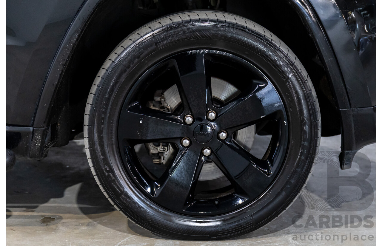 5/2015 Jeep Grand Cherokee Blackhawk WK MY15 4d Wagon Brilliant Black Pearl Turbo Diesel 3.0L