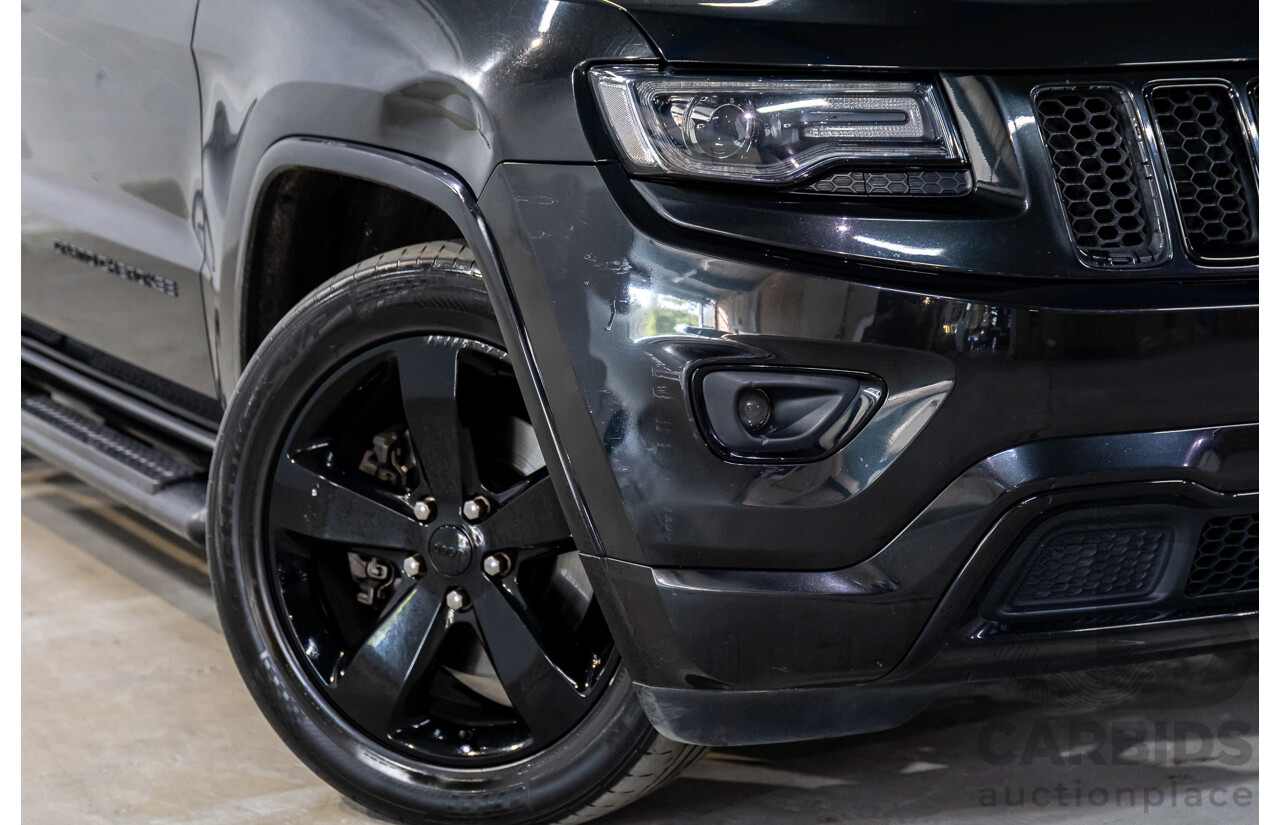 5/2015 Jeep Grand Cherokee Blackhawk WK MY15 4d Wagon Brilliant Black Pearl Turbo Diesel 3.0L