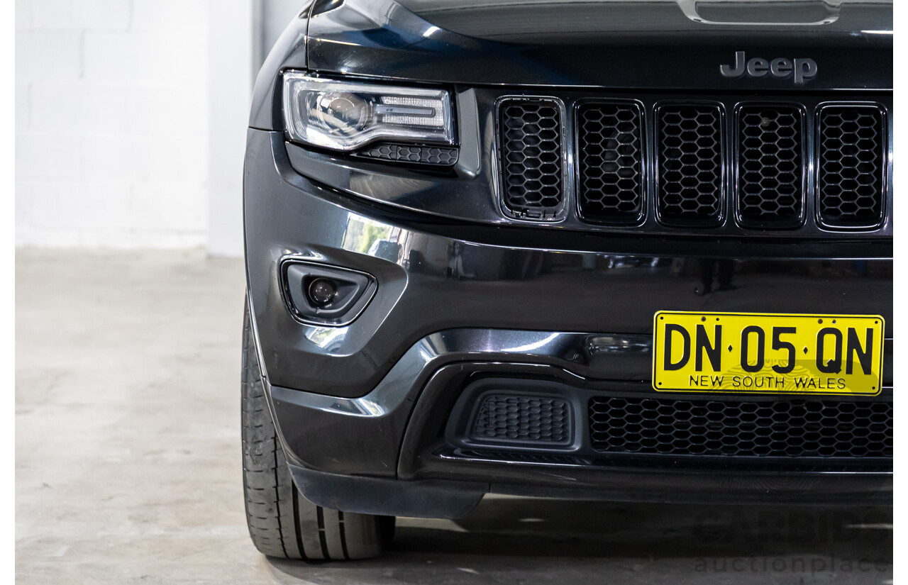 5/2015 Jeep Grand Cherokee Blackhawk WK MY15 4d Wagon Brilliant Black Pearl Turbo Diesel 3.0L
