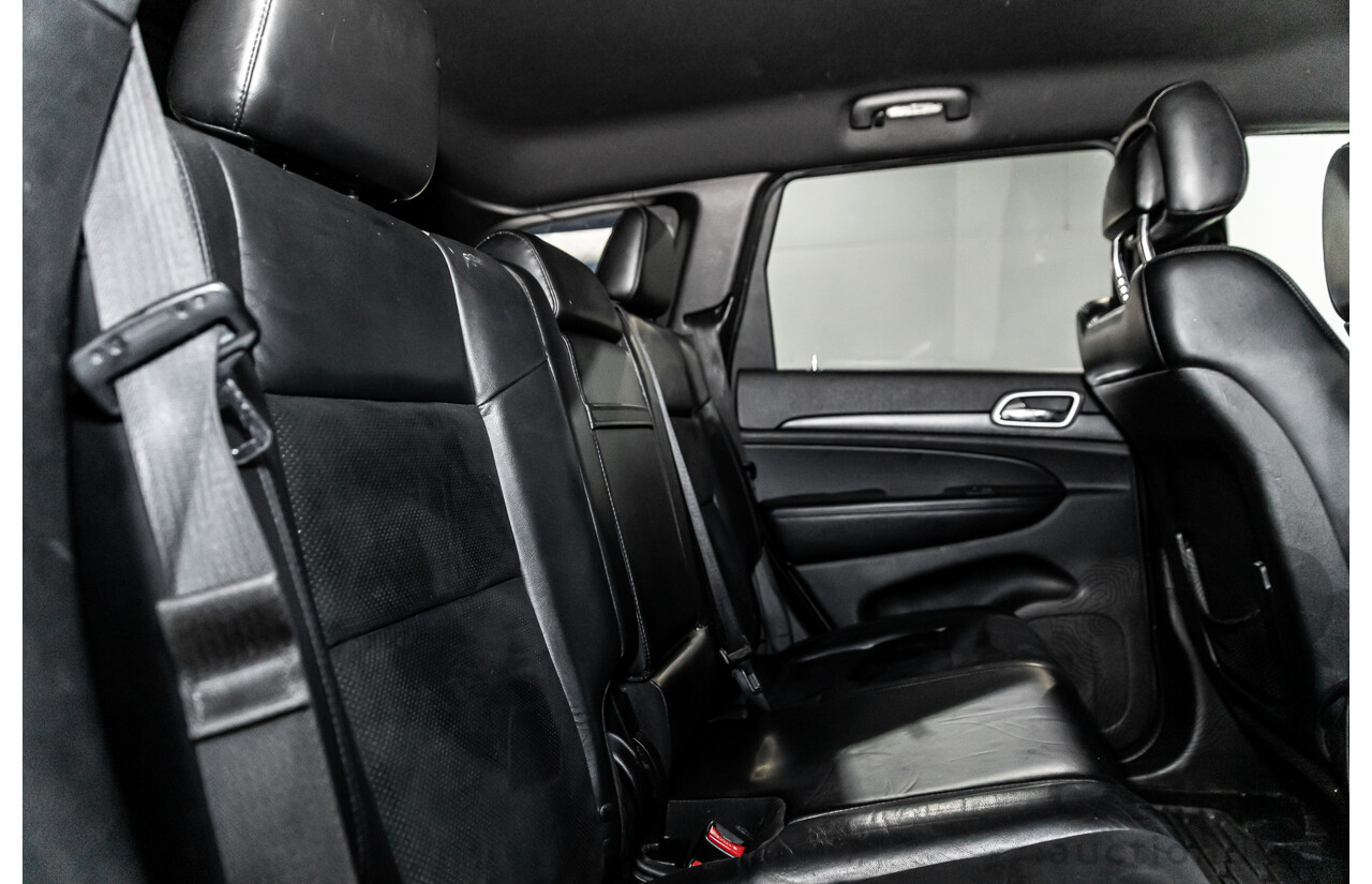 5/2015 Jeep Grand Cherokee Blackhawk WK MY15 4d Wagon Brilliant Black Pearl Turbo Diesel 3.0L