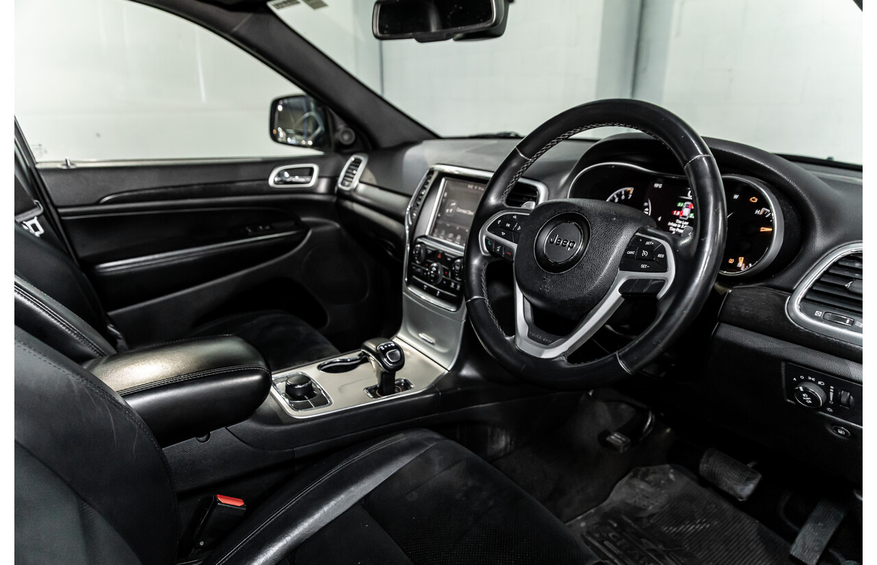 5/2015 Jeep Grand Cherokee Blackhawk WK MY15 4d Wagon Brilliant Black Pearl Turbo Diesel 3.0L