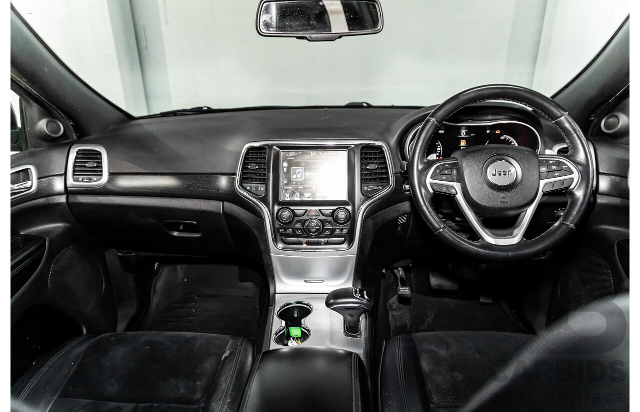 5/2015 Jeep Grand Cherokee Blackhawk WK MY15 4d Wagon Brilliant Black Pearl Turbo Diesel 3.0L