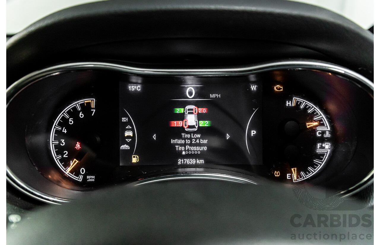 5/2015 Jeep Grand Cherokee Blackhawk WK MY15 4d Wagon Brilliant Black Pearl Turbo Diesel 3.0L