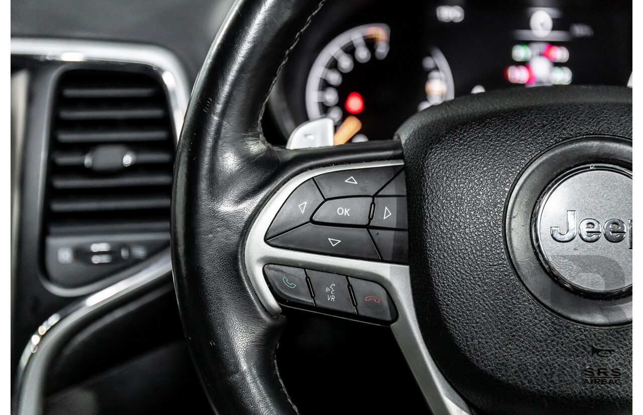 5/2015 Jeep Grand Cherokee Blackhawk WK MY15 4d Wagon Brilliant Black Pearl Turbo Diesel 3.0L