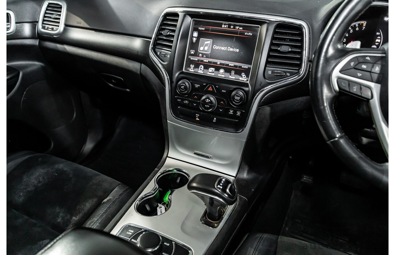 5/2015 Jeep Grand Cherokee Blackhawk WK MY15 4d Wagon Brilliant Black Pearl Turbo Diesel 3.0L