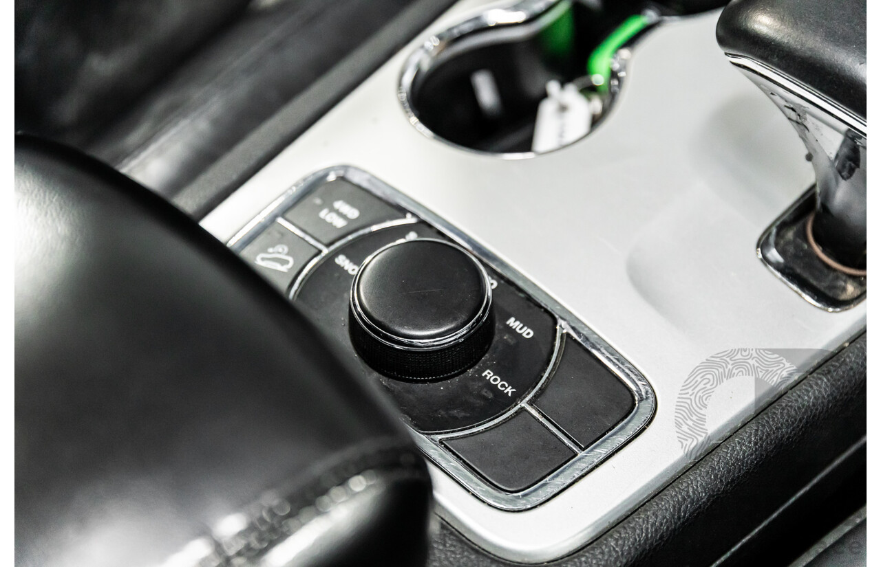 5/2015 Jeep Grand Cherokee Blackhawk WK MY15 4d Wagon Brilliant Black Pearl Turbo Diesel 3.0L