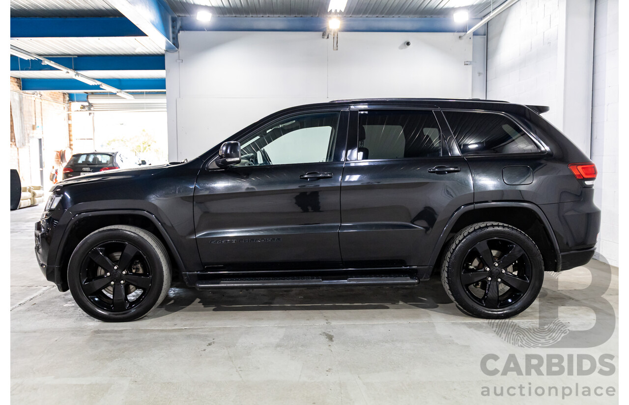 5/2015 Jeep Grand Cherokee Blackhawk WK MY15 4d Wagon Brilliant Black Pearl Turbo Diesel 3.0L