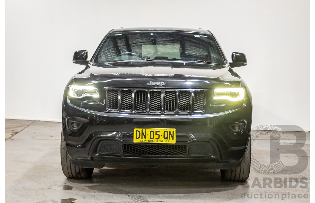5/2015 Jeep Grand Cherokee Blackhawk WK MY15 4d Wagon Brilliant Black Pearl V6 3.6L