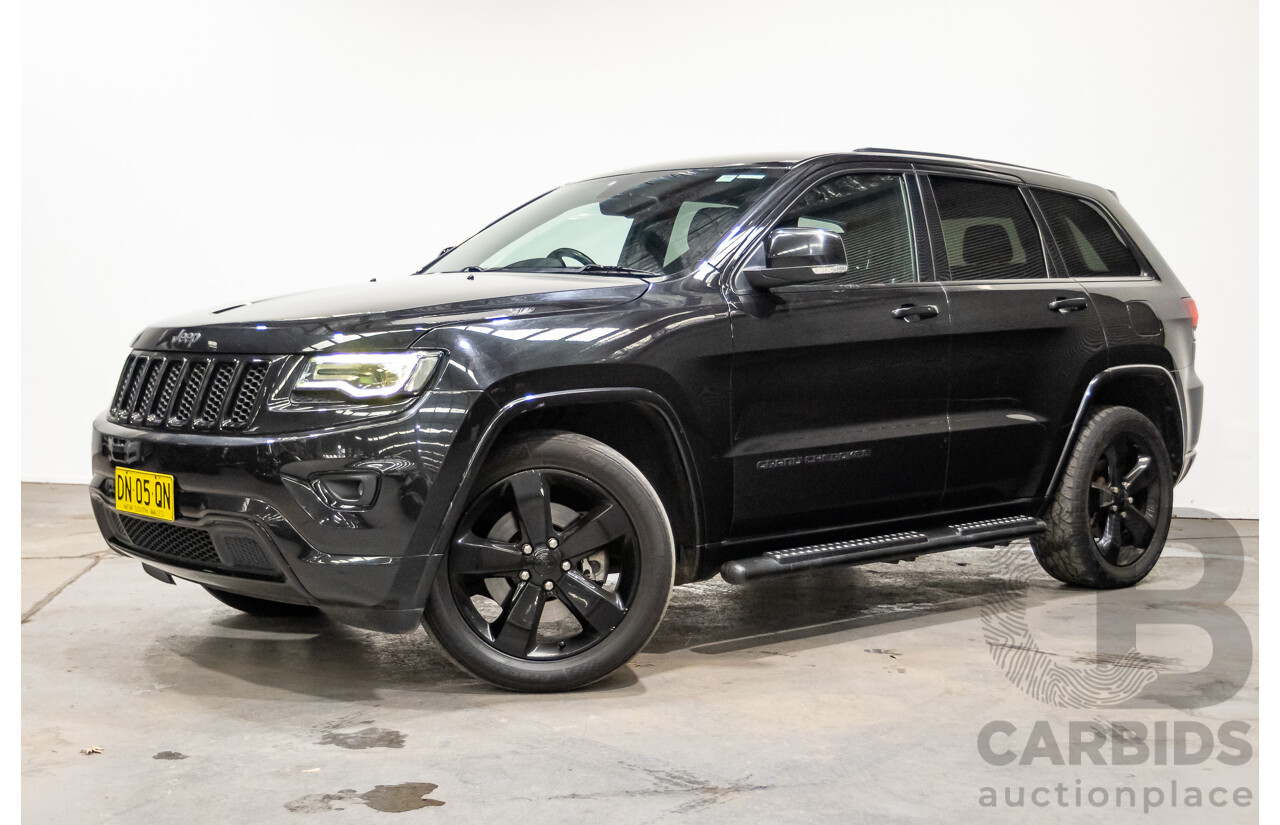 5/2015 Jeep Grand Cherokee Blackhawk WK MY15 4d Wagon Brilliant Black Pearl V6 3.6L