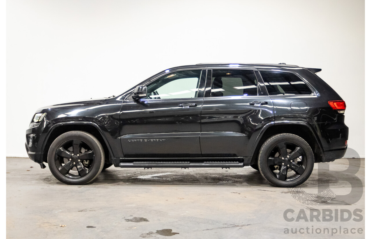 5/2015 Jeep Grand Cherokee Blackhawk WK MY15 4d Wagon Brilliant Black Pearl V6 3.6L