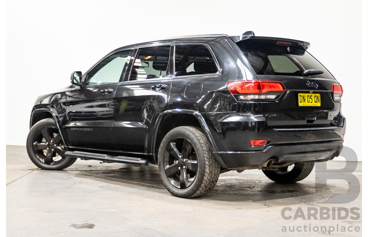 5/2015 Jeep Grand Cherokee Blackhawk WK MY15 4d Wagon Brilliant Black Pearl V6 3.6L