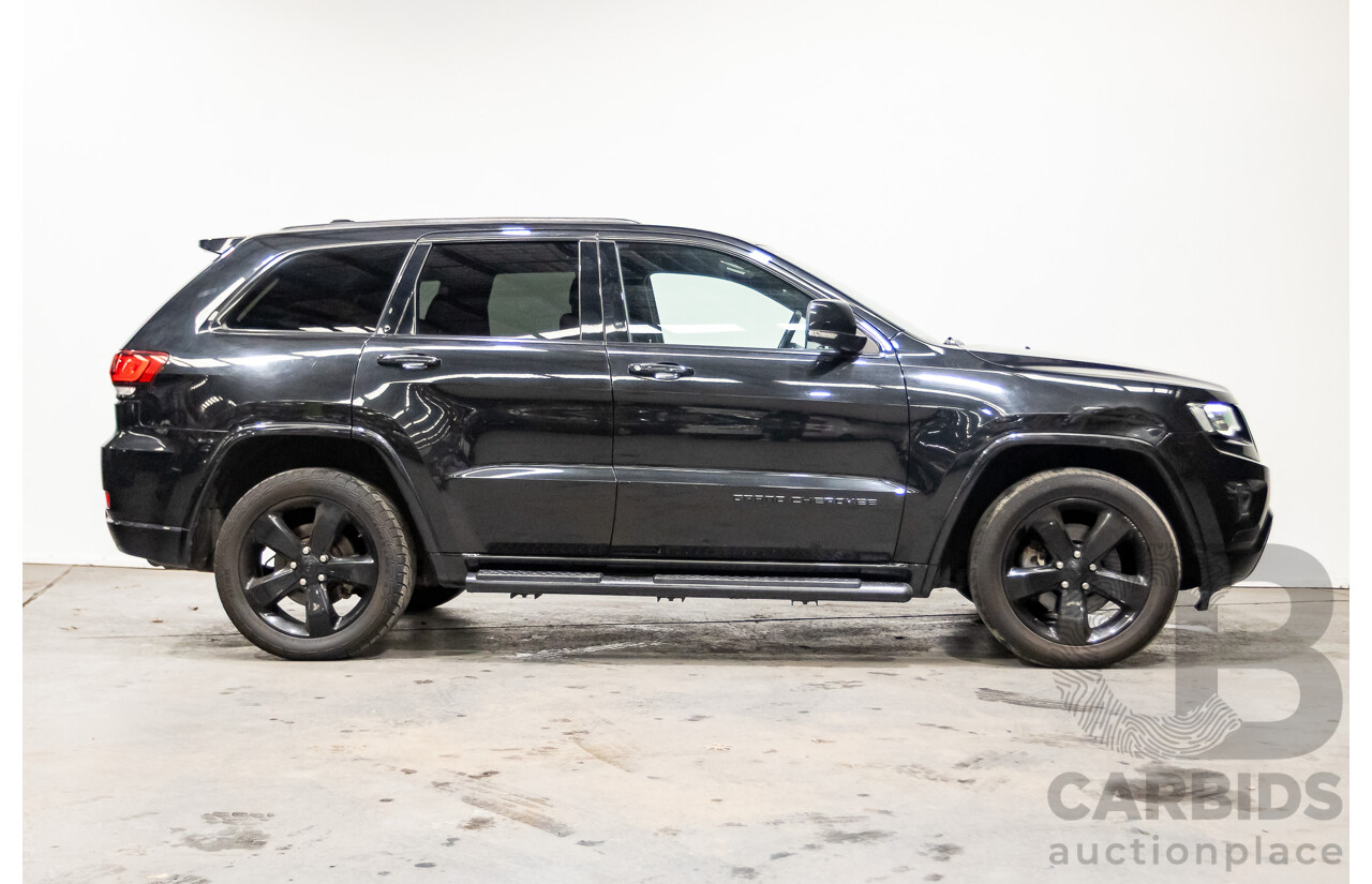 5/2015 Jeep Grand Cherokee Blackhawk WK MY15 4d Wagon Brilliant Black Pearl V6 3.6L