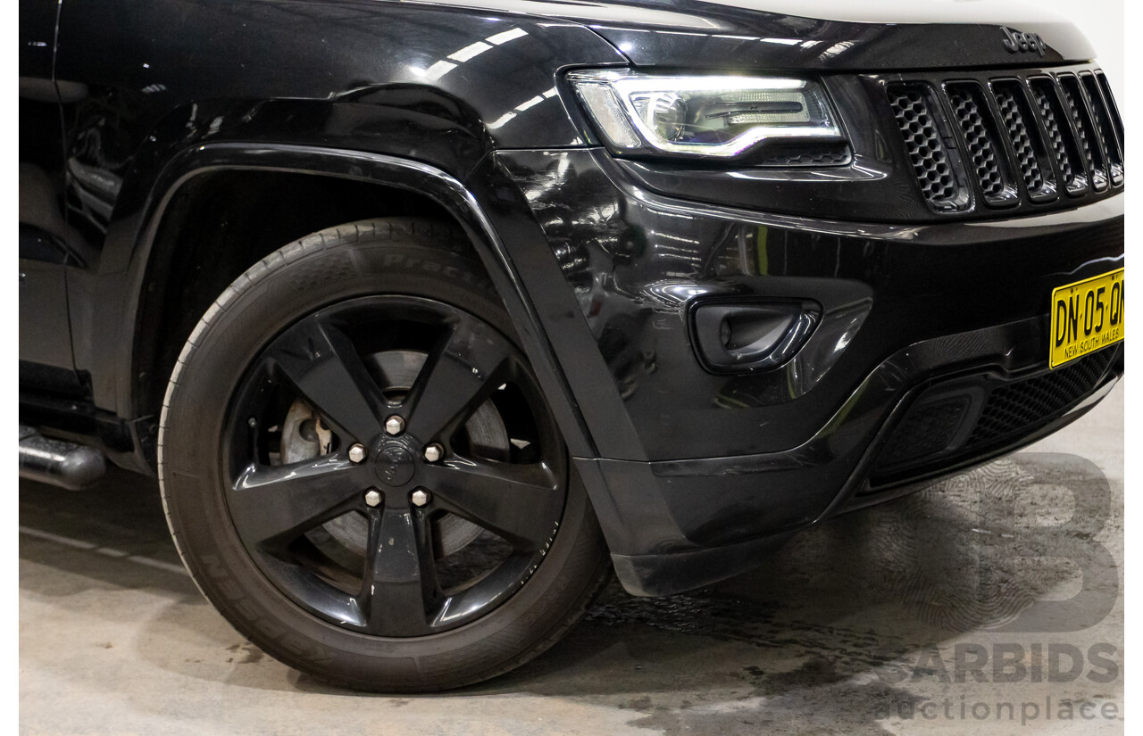 5/2015 Jeep Grand Cherokee Blackhawk WK MY15 4d Wagon Brilliant Black Pearl V6 3.6L