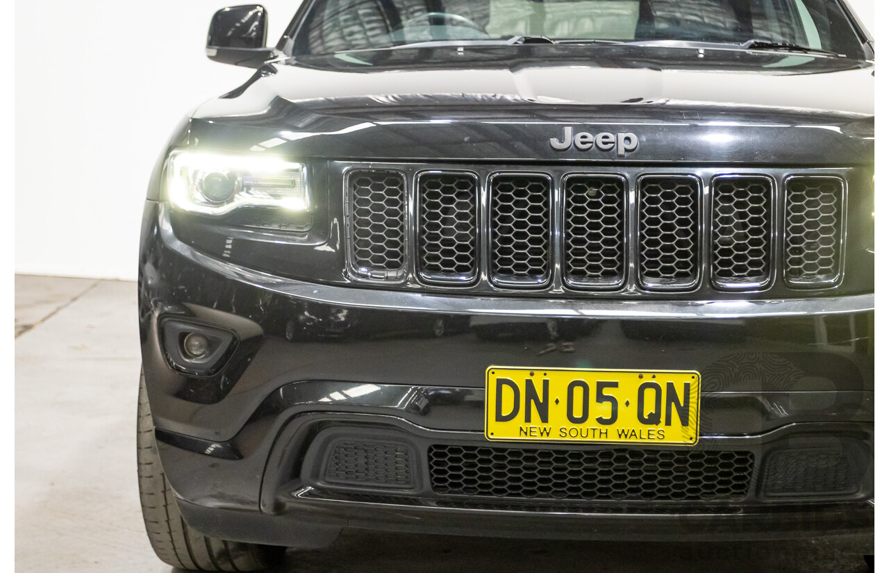 5/2015 Jeep Grand Cherokee Blackhawk WK MY15 4d Wagon Brilliant Black Pearl V6 3.6L