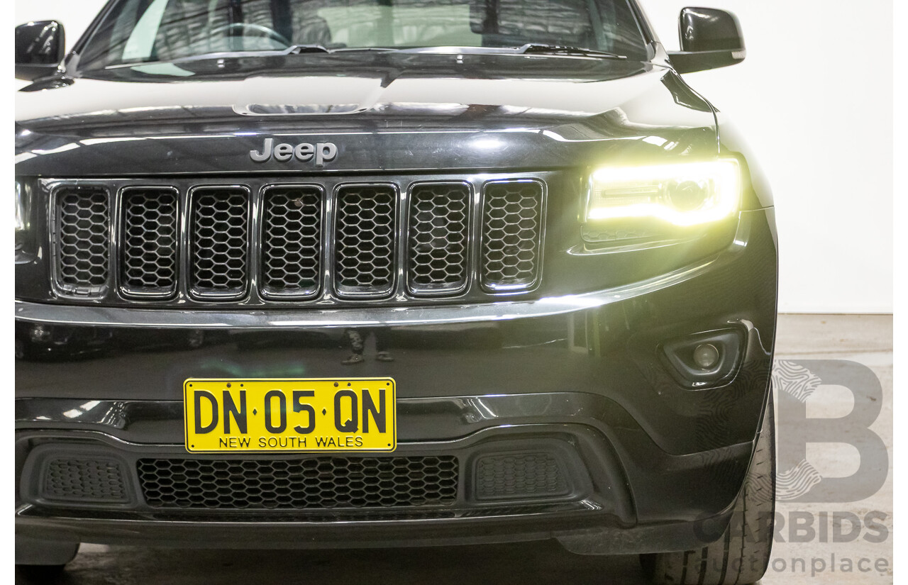 5/2015 Jeep Grand Cherokee Blackhawk WK MY15 4d Wagon Brilliant Black Pearl V6 3.6L