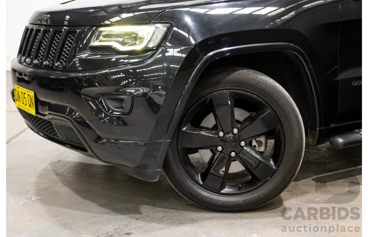 5/2015 Jeep Grand Cherokee Blackhawk WK MY15 4d Wagon Brilliant Black Pearl V6 3.6L