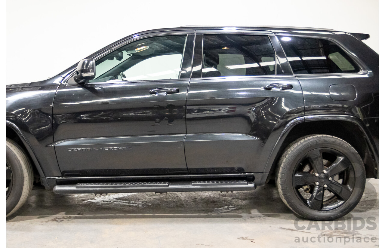 5/2015 Jeep Grand Cherokee Blackhawk WK MY15 4d Wagon Brilliant Black Pearl V6 3.6L