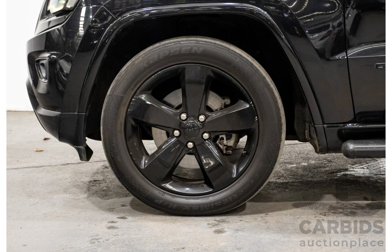 5/2015 Jeep Grand Cherokee Blackhawk WK MY15 4d Wagon Brilliant Black Pearl V6 3.6L
