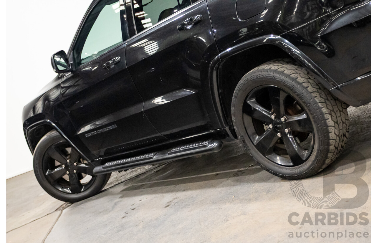 5/2015 Jeep Grand Cherokee Blackhawk WK MY15 4d Wagon Brilliant Black Pearl V6 3.6L