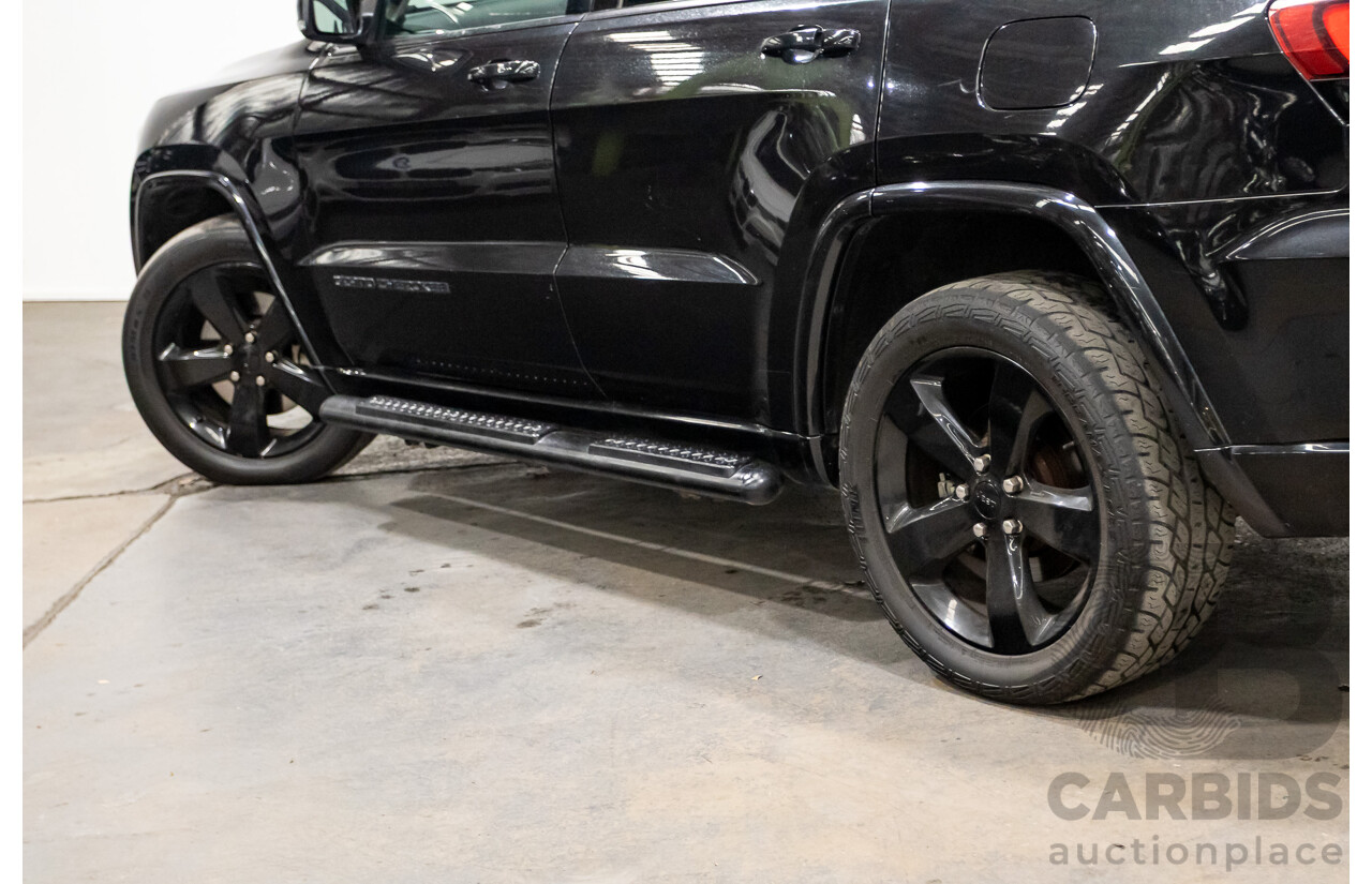 5/2015 Jeep Grand Cherokee Blackhawk WK MY15 4d Wagon Brilliant Black Pearl V6 3.6L
