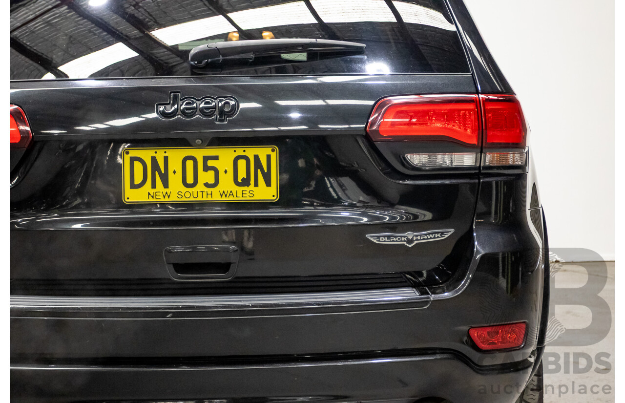 5/2015 Jeep Grand Cherokee Blackhawk WK MY15 4d Wagon Brilliant Black Pearl V6 3.6L