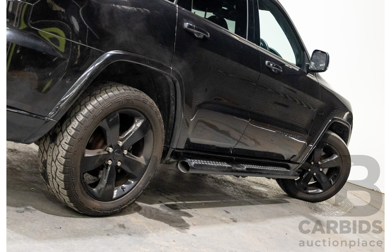 5/2015 Jeep Grand Cherokee Blackhawk WK MY15 4d Wagon Brilliant Black Pearl V6 3.6L