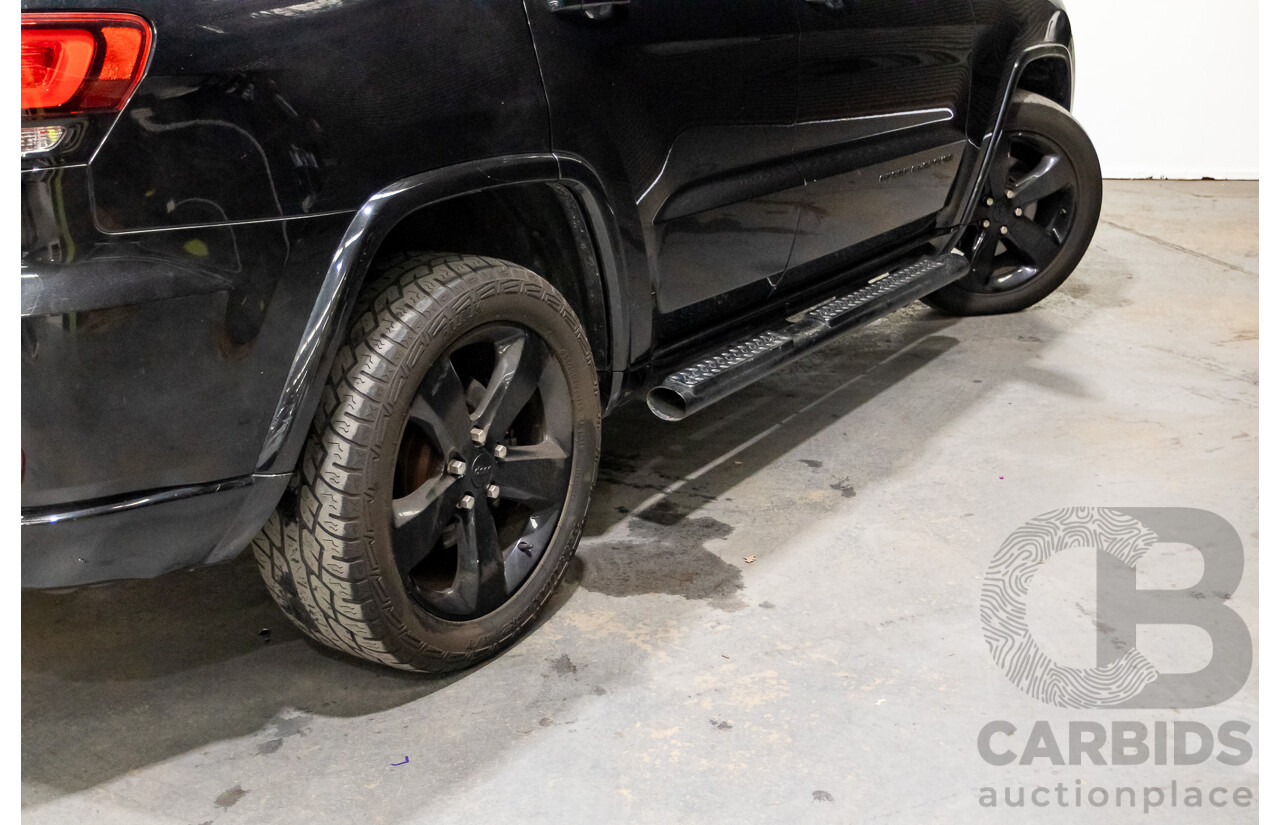 5/2015 Jeep Grand Cherokee Blackhawk WK MY15 4d Wagon Brilliant Black Pearl V6 3.6L