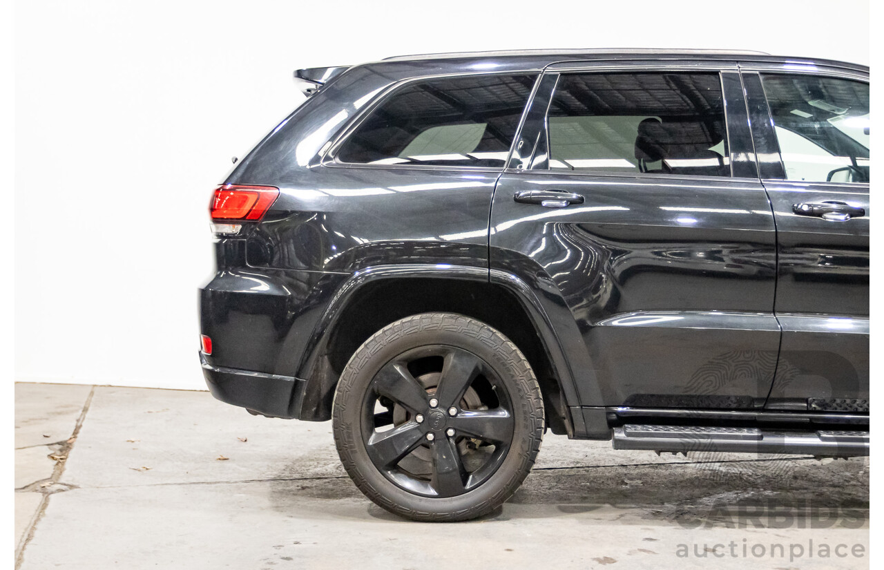 5/2015 Jeep Grand Cherokee Blackhawk WK MY15 4d Wagon Brilliant Black Pearl V6 3.6L
