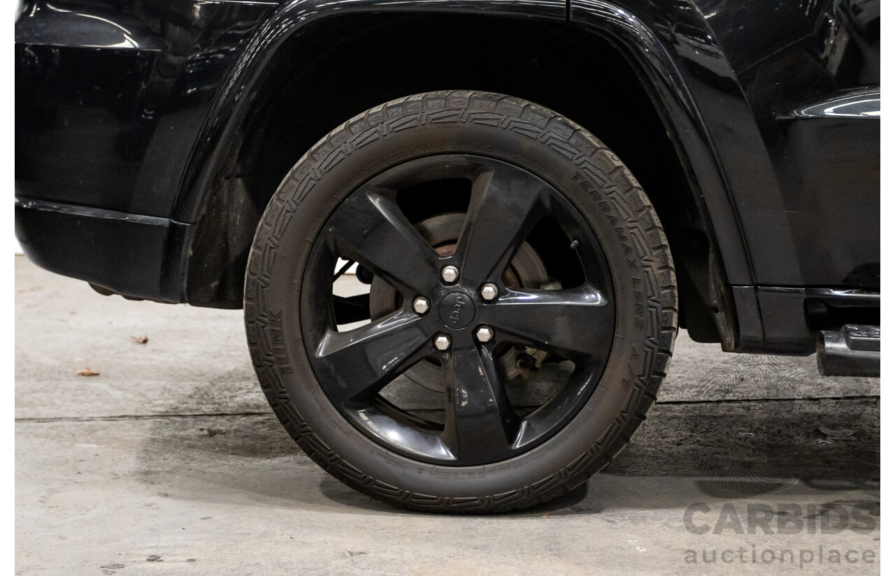 5/2015 Jeep Grand Cherokee Blackhawk WK MY15 4d Wagon Brilliant Black Pearl V6 3.6L