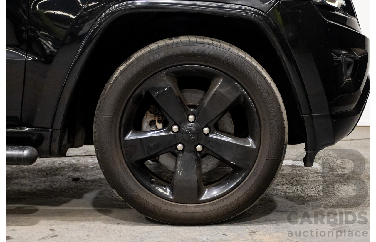 5/2015 Jeep Grand Cherokee Blackhawk WK MY15 4d Wagon Brilliant Black Pearl V6 3.6L