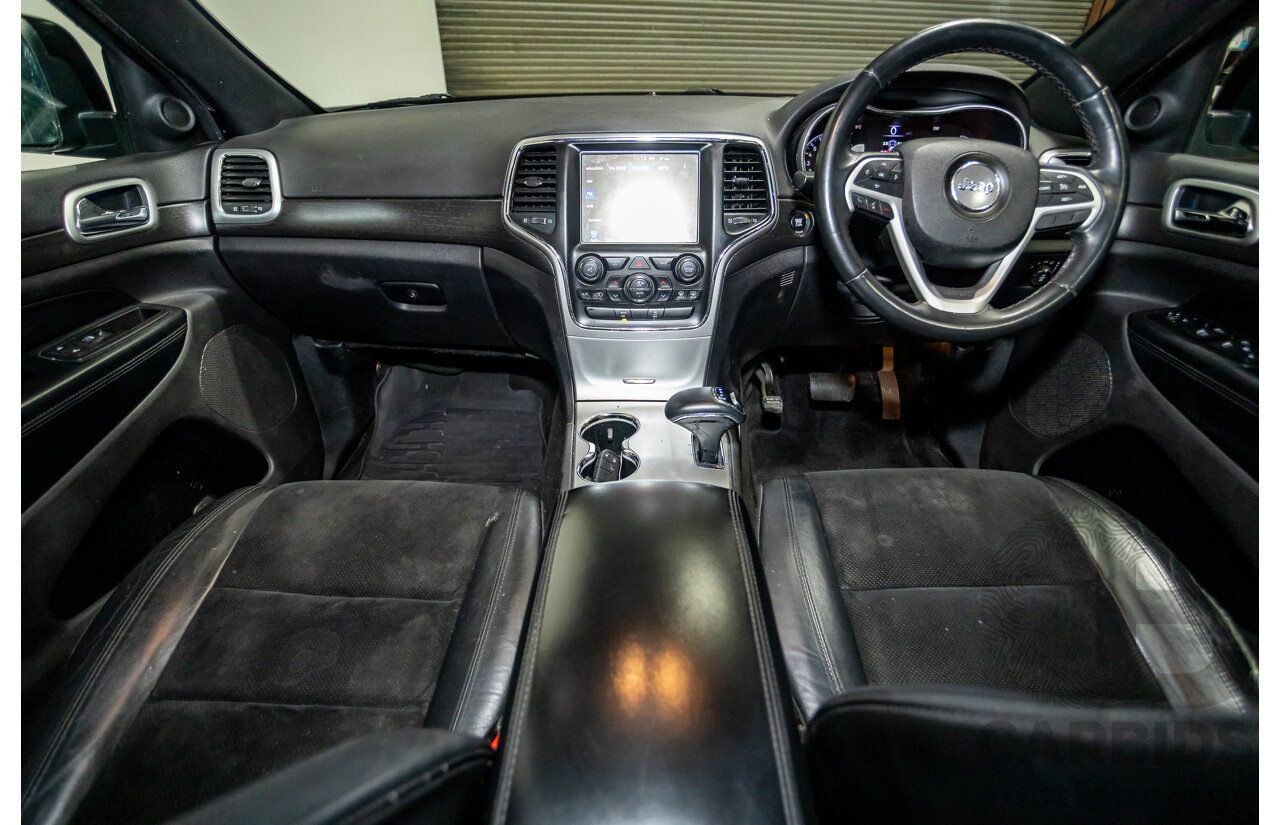 5/2015 Jeep Grand Cherokee Blackhawk WK MY15 4d Wagon Brilliant Black Pearl V6 3.6L
