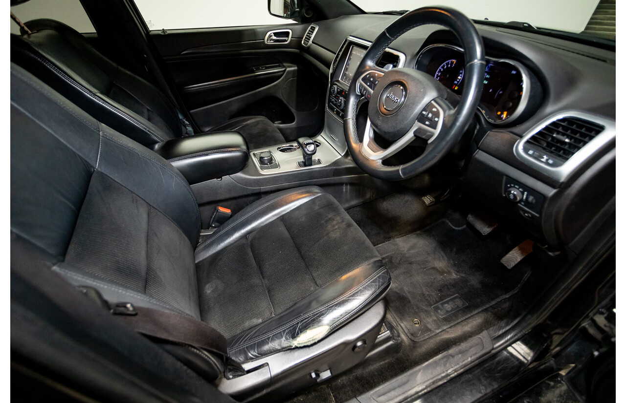 5/2015 Jeep Grand Cherokee Blackhawk WK MY15 4d Wagon Brilliant Black Pearl V6 3.6L