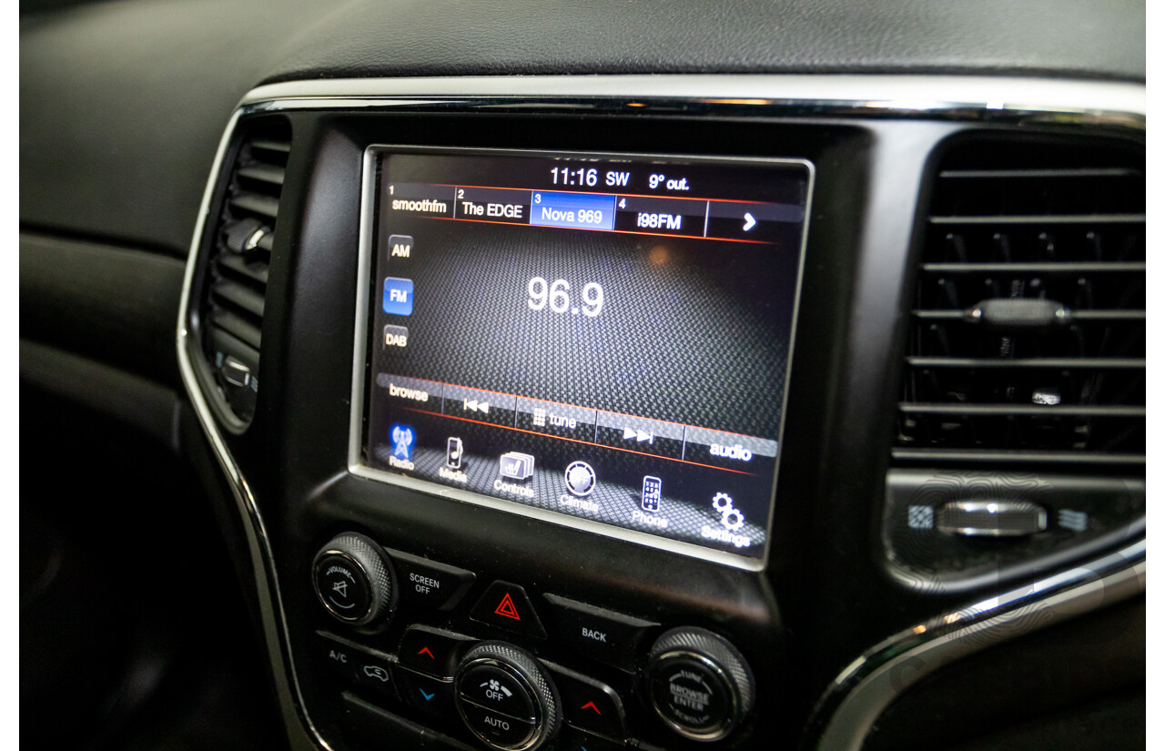 5/2015 Jeep Grand Cherokee Blackhawk WK MY15 4d Wagon Brilliant Black Pearl V6 3.6L