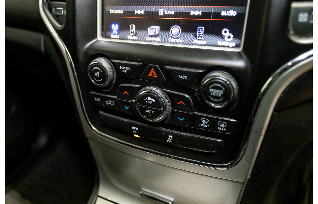 5/2015 Jeep Grand Cherokee Blackhawk WK MY15 4d Wagon Brilliant Black Pearl V6 3.6L