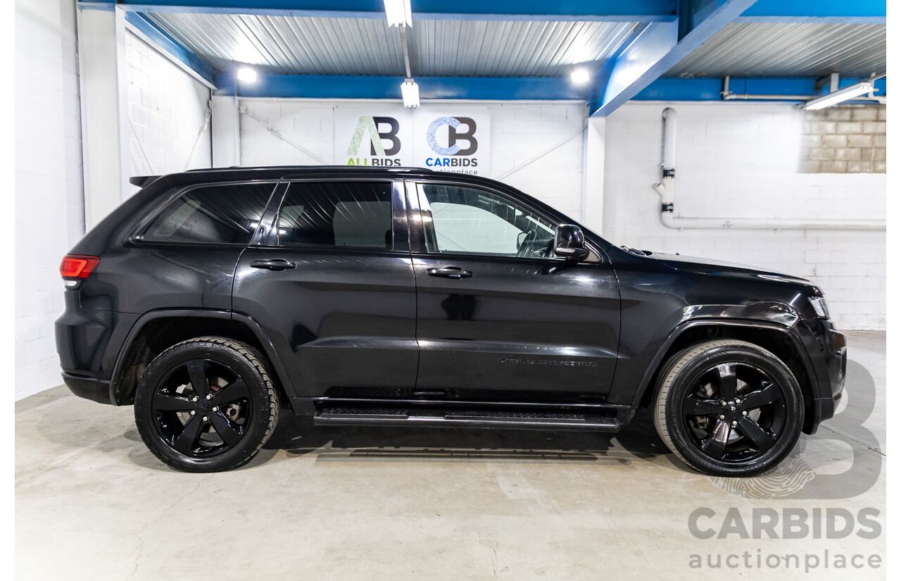 5/2015 Jeep Grand Cherokee Blackhawk WK MY15 4d Wagon Brilliant Black Pearl Turbo Diesel 3.0L