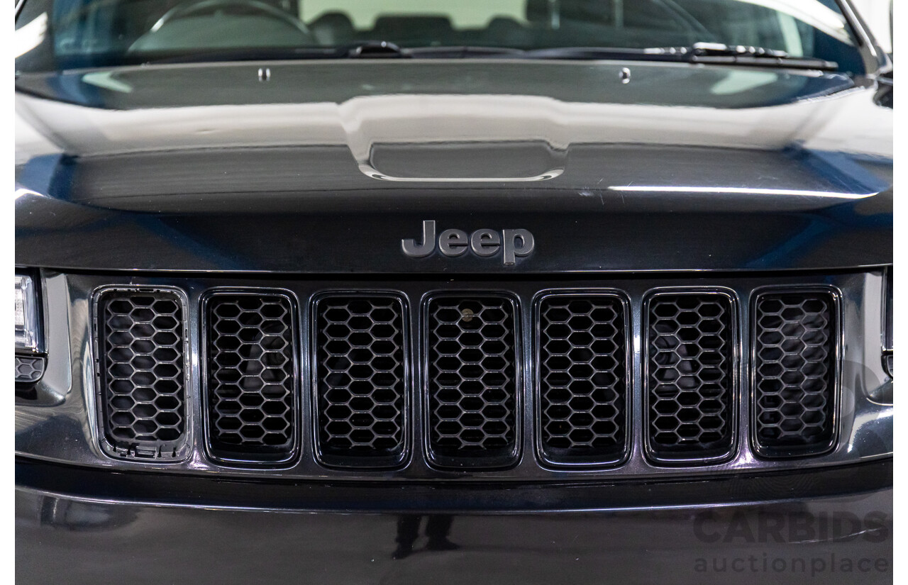5/2015 Jeep Grand Cherokee Blackhawk WK MY15 4d Wagon Brilliant Black Pearl Turbo Diesel 3.0L