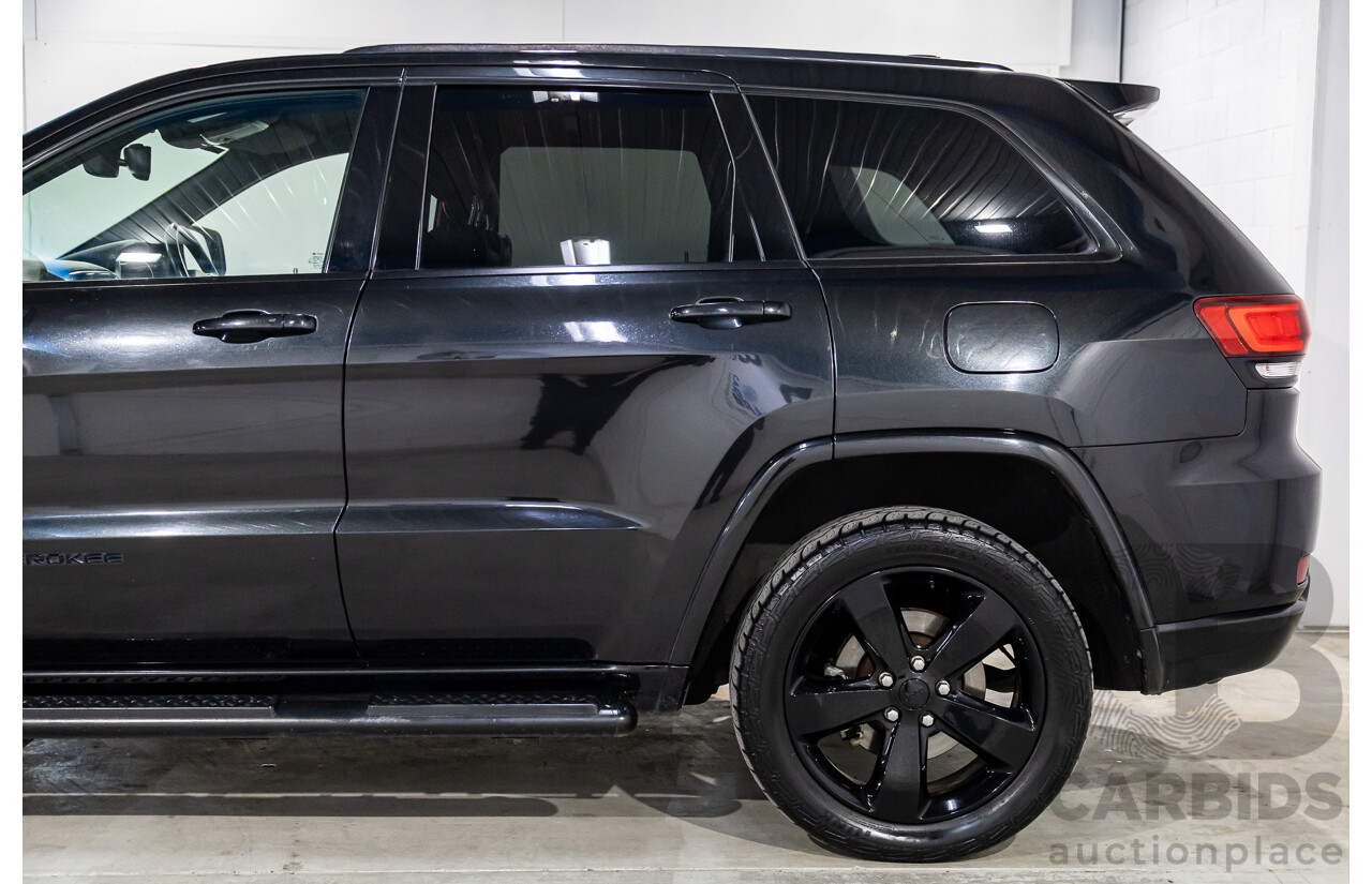 5/2015 Jeep Grand Cherokee Blackhawk WK MY15 4d Wagon Brilliant Black Pearl Turbo Diesel 3.0L