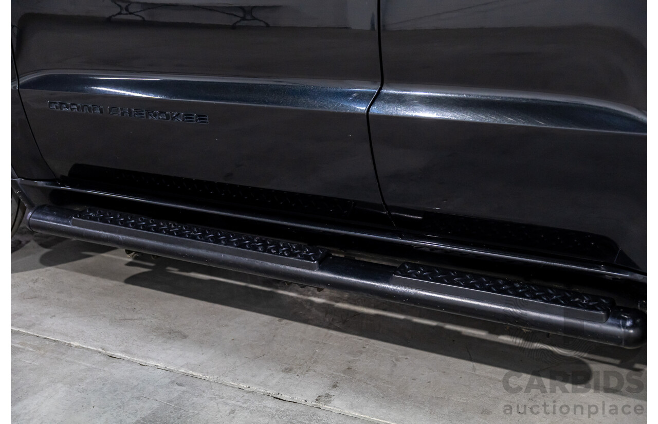 5/2015 Jeep Grand Cherokee Blackhawk WK MY15 4d Wagon Brilliant Black Pearl Turbo Diesel 3.0L