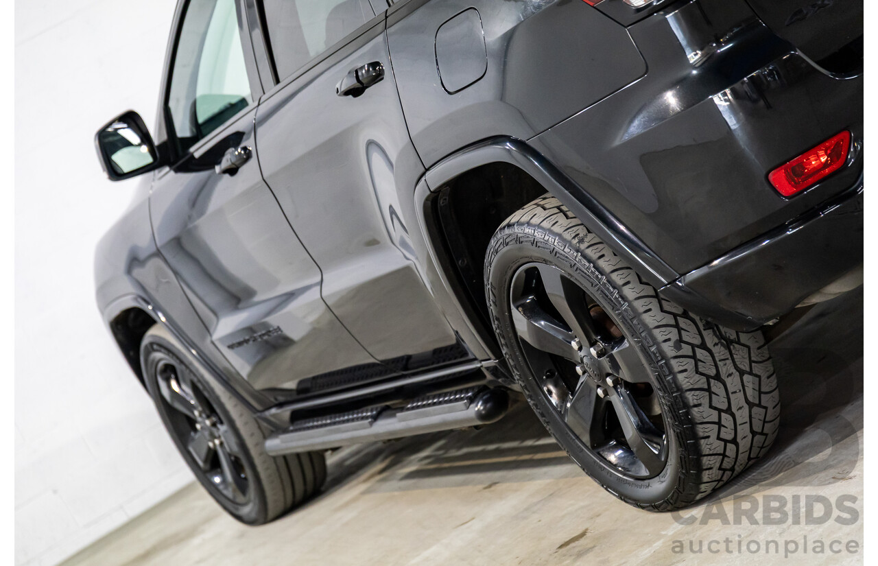 5/2015 Jeep Grand Cherokee Blackhawk WK MY15 4d Wagon Brilliant Black Pearl Turbo Diesel 3.0L