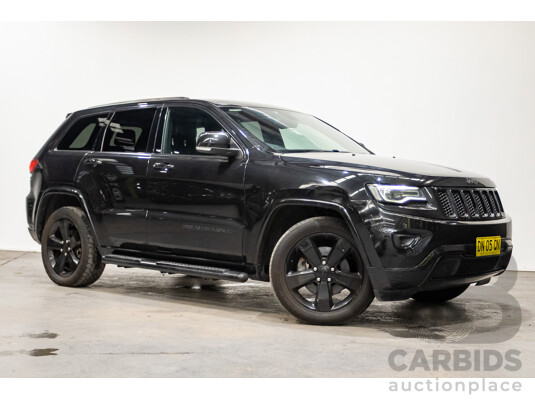 5/2015 Jeep Grand Cherokee Blackhawk WK MY15 4d Wagon Brilliant Black Pearl V6 3.6L