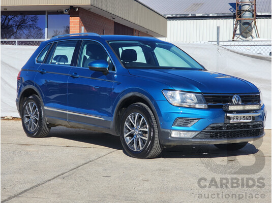12/2016 Volkswagen Tiguan 110 TDI Comfortline 5NA MY16 4d Wagon Blue 2.0L